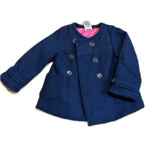Girl Pea Coat Jacket